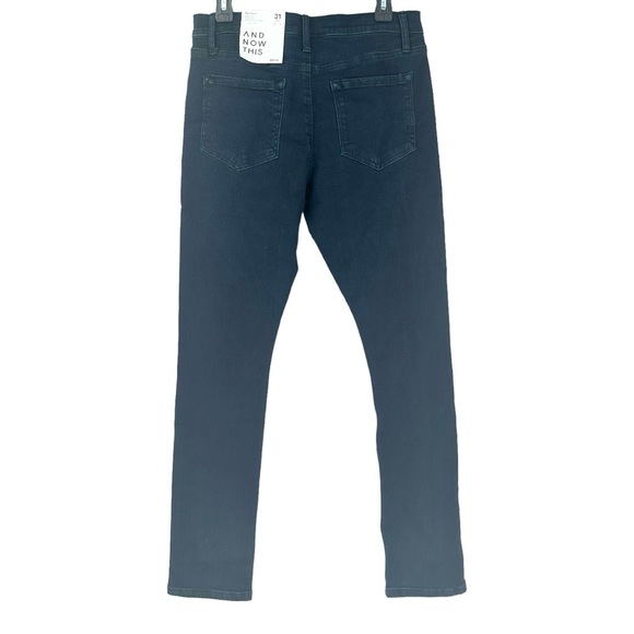 And Now This Men’s Distressed The Skinny Modern Flex Jeans Dark Wash Size 31 - Picture 11 of 14